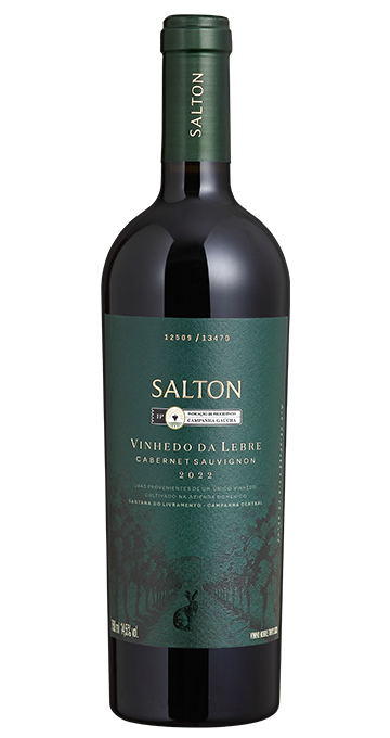 SALTON IP CAMPANHA GAÚCHA - VINHEDO DA LEBRE - CABERNET SAUVIGNON 2022